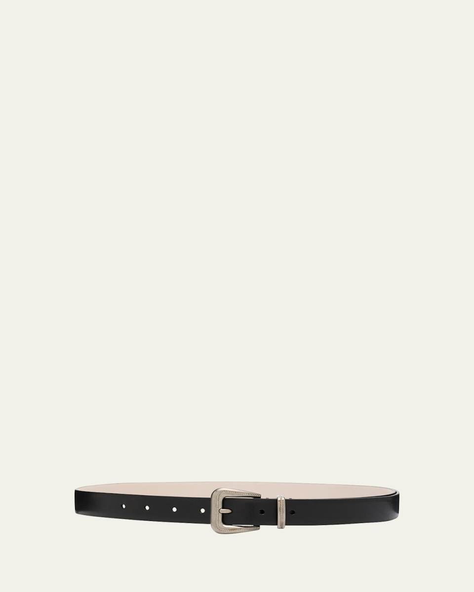 Monili Leather Belt